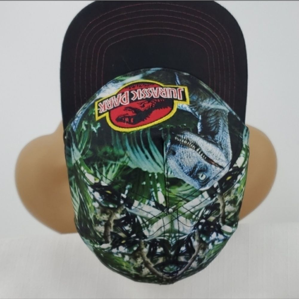 Universal Studios Jurassic Park Snap Back Basebal… - image 5